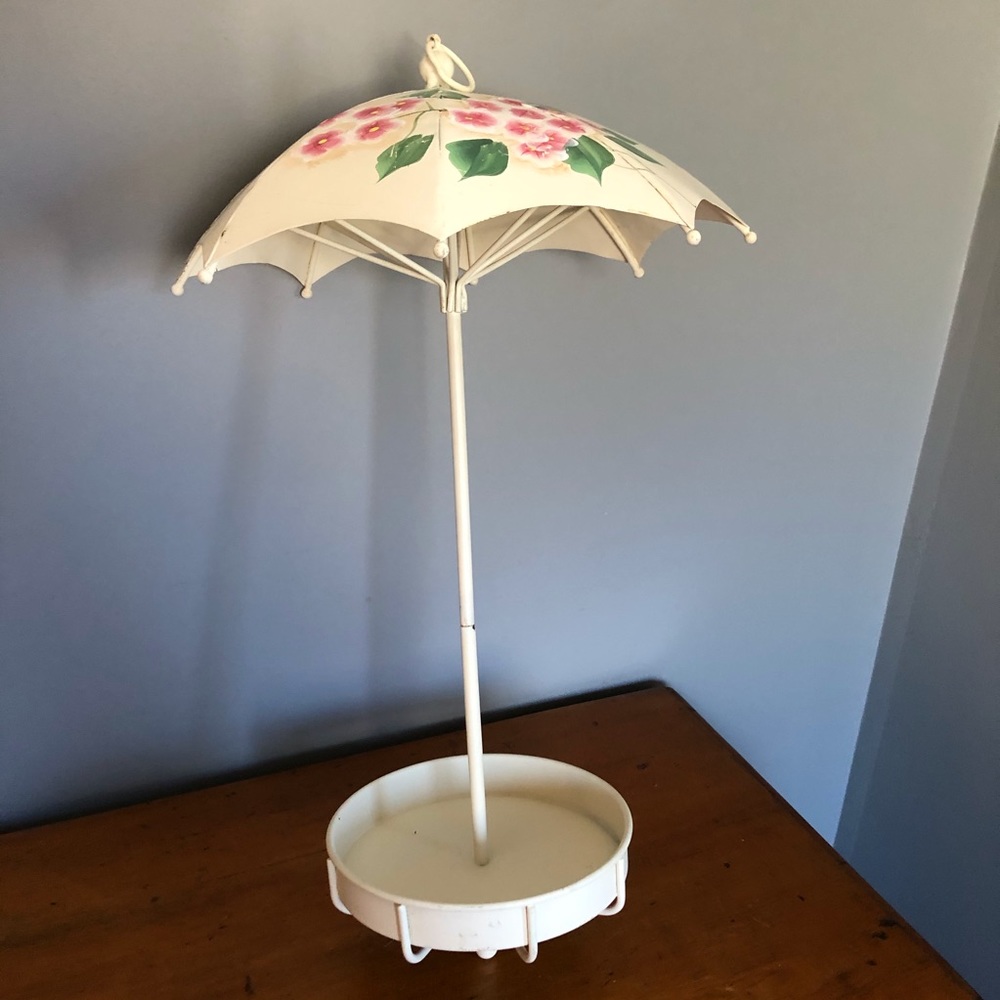 Cottagecore Tole Bird Feeder